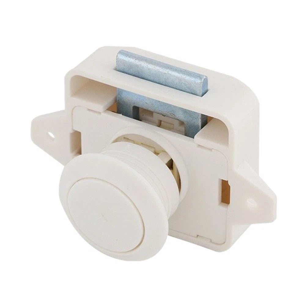 Push Button Cabinet Door Lock for RV Yacht Boat (Zinc Alloy)