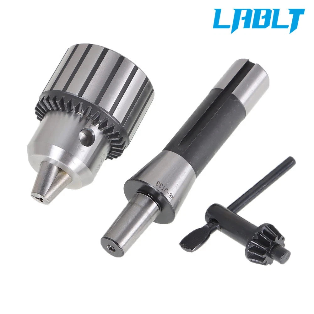 1/8"-5/8" Heavy Keyed Drill Chuck for R8 Shank (LABLT)