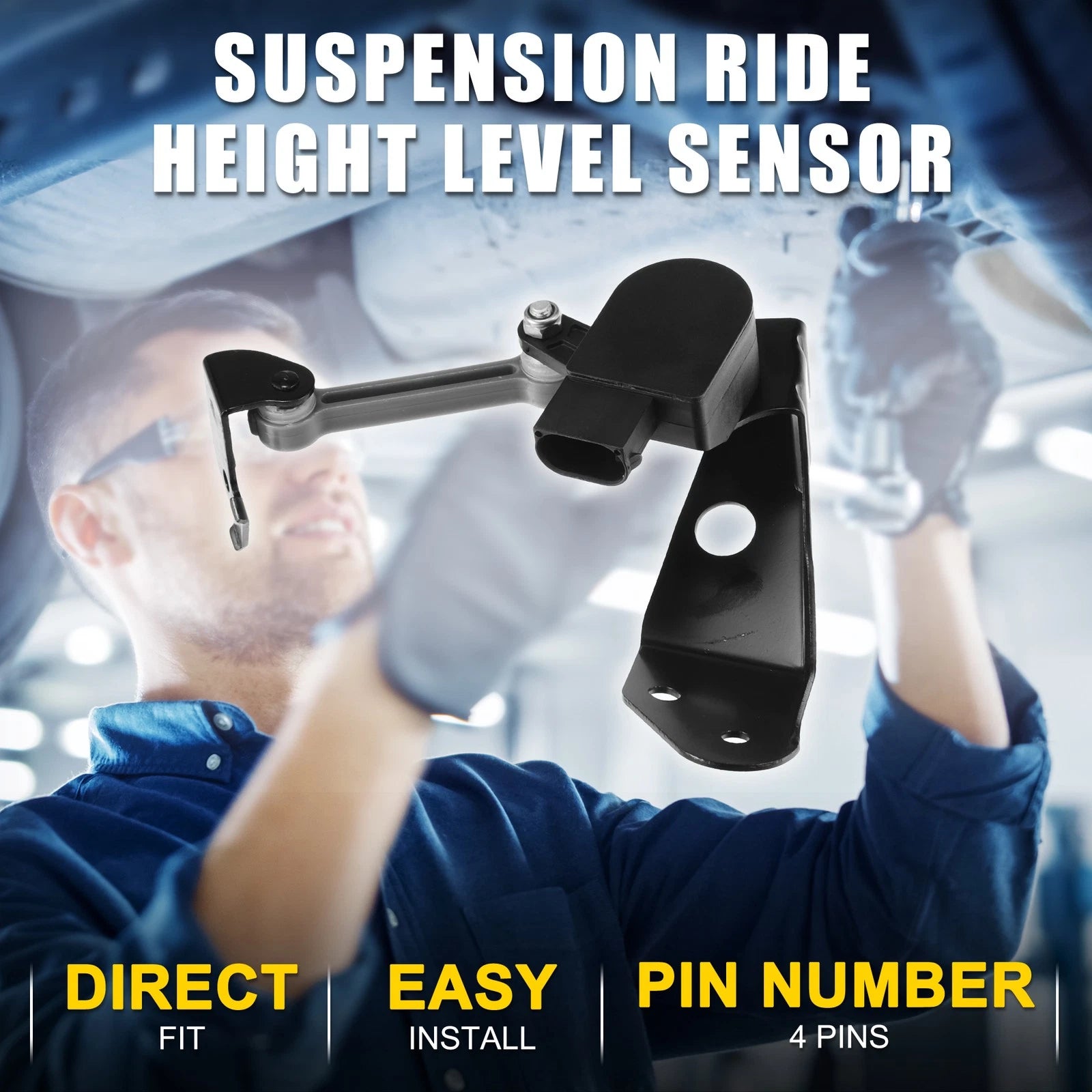 Air Suspension Ride Height Level Sensor Replacement for Audi A8 (2011–2017)