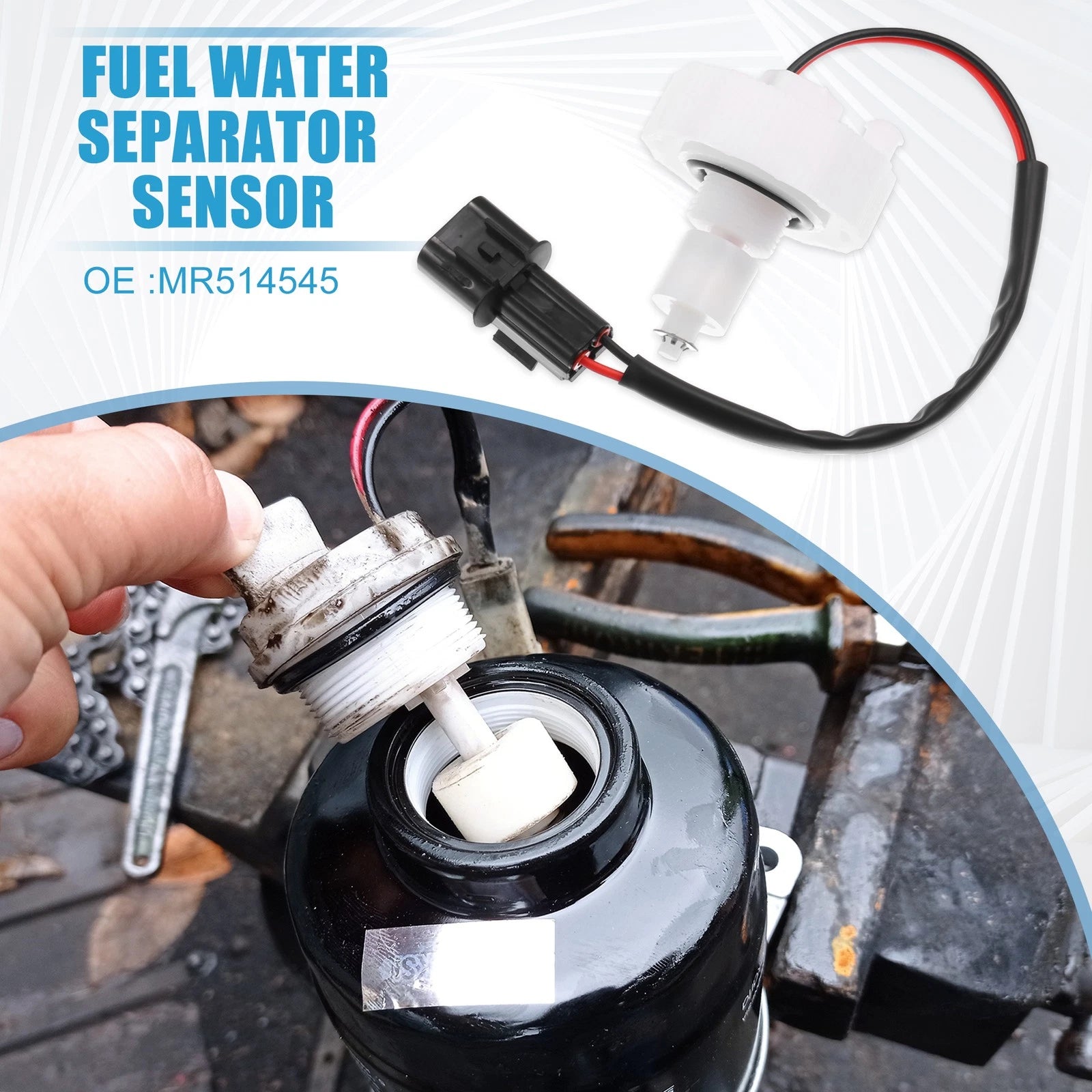 Fuel Filter Water Sensor Switch Replacement for Mitsubishi Pajero (2000–2006)