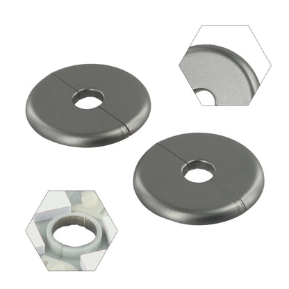 Radiator Pipe Covers for 14mm-16mm Pipes (Replacement Accessories)