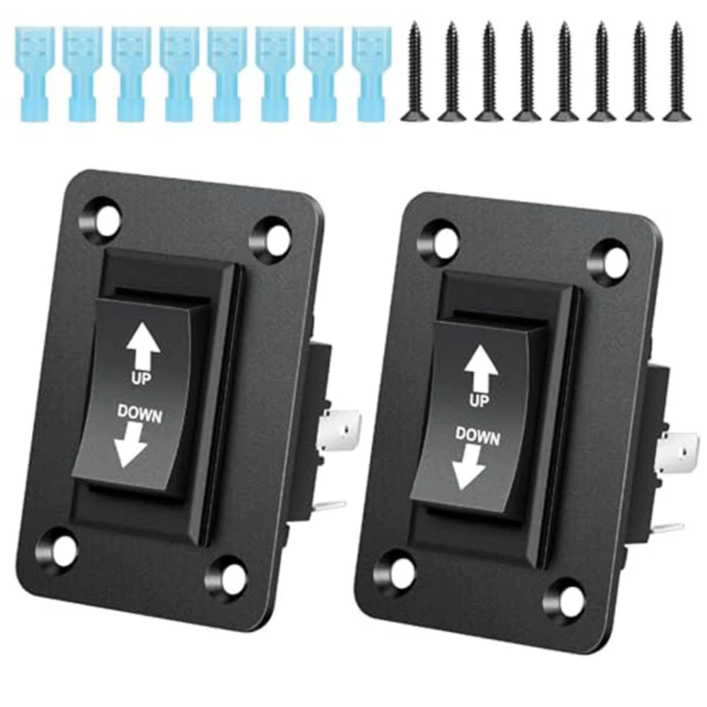 Stabilizer Rocker Switch 30A DPDT for RV Trailer (30A)