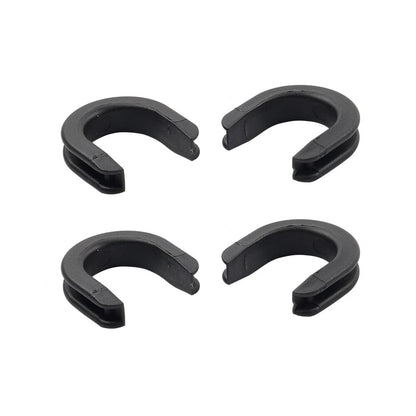 2 Pair Sissy Bar Luggage Rack Side Mounting Grommet for Harley (2009–2009)