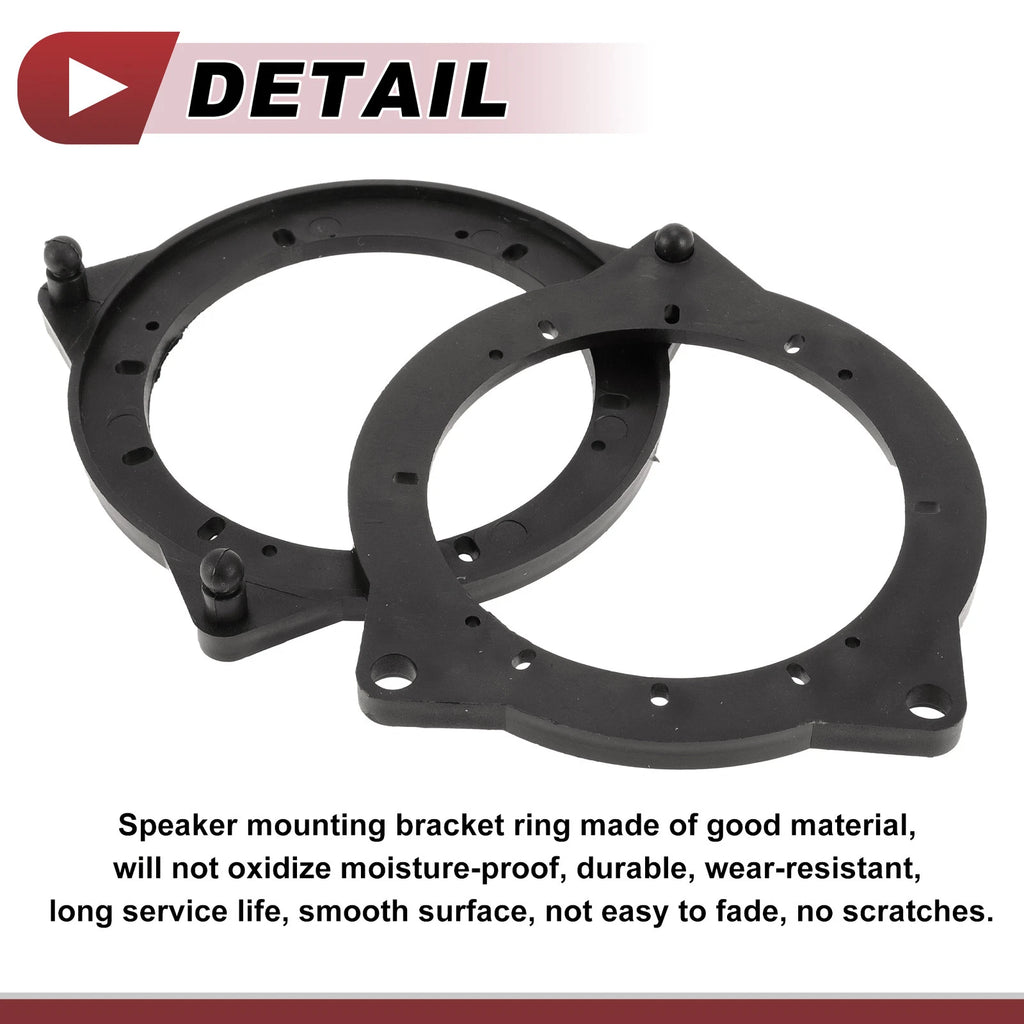 2X Speaker Spacer Ring Adaptor for BMW 230i (2017–2021) 6.5" Front Doors