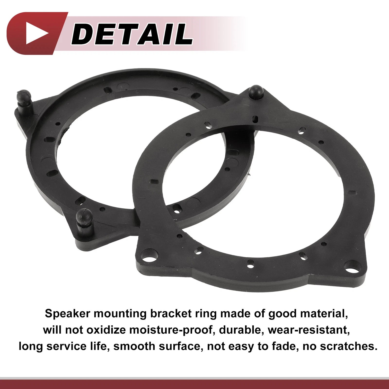 2X Speaker Spacer Ring Adaptor for BMW 230i (2017–2021) 6.5" Front Doors