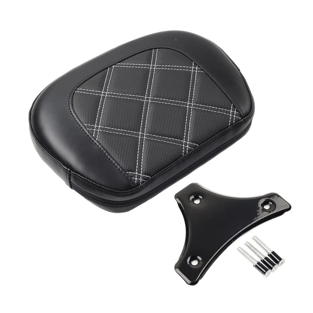 Sissy Bar Backrest Pad Kit for Harley Road King FLHR FLTR (No Part Numbers)
