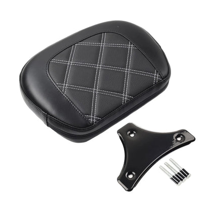 Sissy Bar Backrest Pad Kit for Harley Road King FLHR FLTR (No Part Numbers)