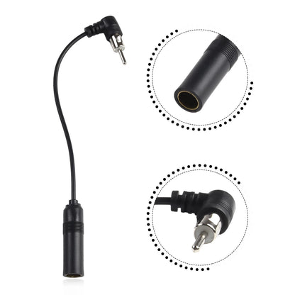 Antenna Adapter for Car Audio (Wear Resistant, Black Color)