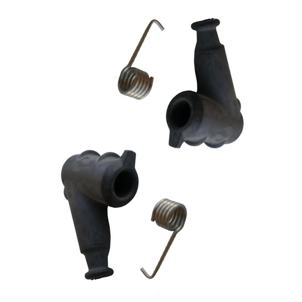 Set of 2 Chainsaw Spark Stopper Cap Spring Kit Black
