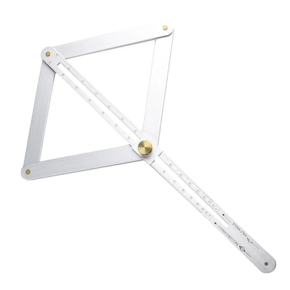 Square Protractor for Ceiling Corner Angle Finder (Foldable Measurements)