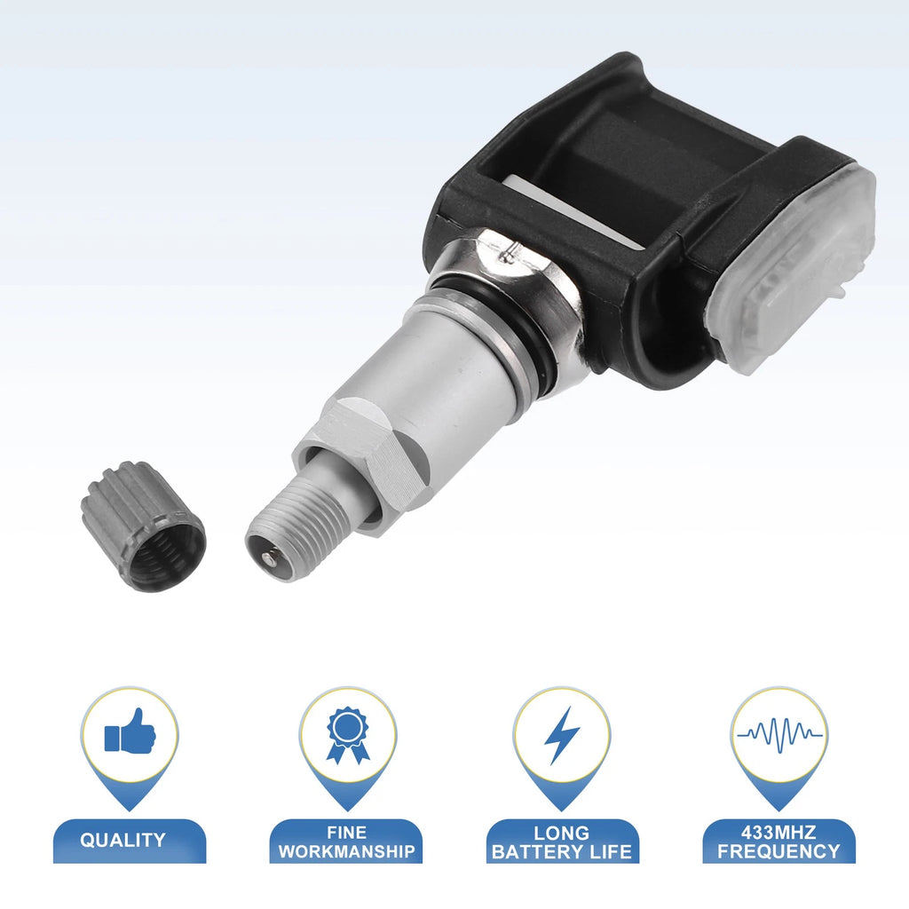 TPMS Sensors 4Pcs Replacement for BMW X5 X4 (2019–2021)