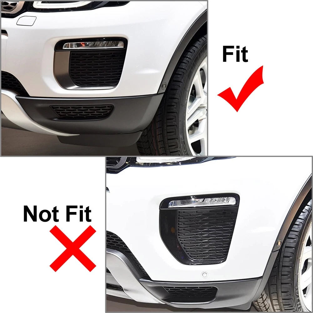 Left Front Bumper Fog Light Trim for Land Rover Range Rover Evoque (2016–2019)