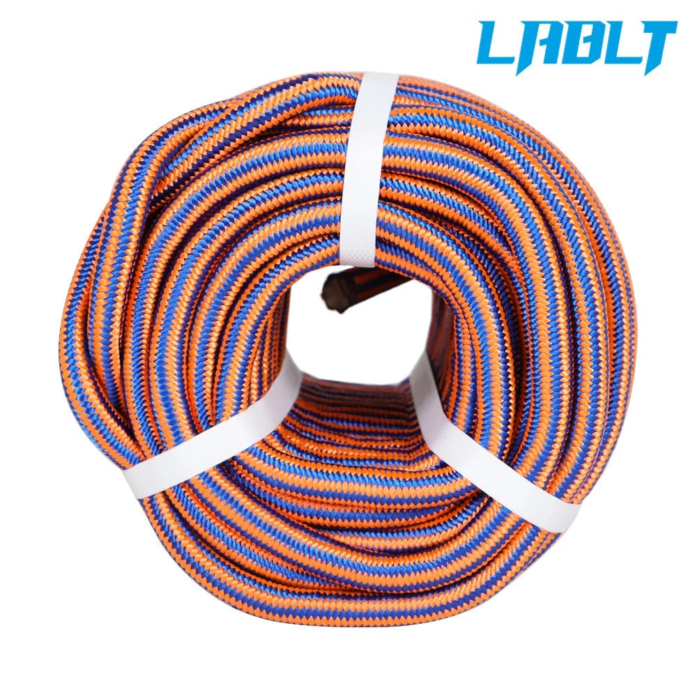 Braided Polyester Arborist Rigging Rope 1/2" x 100' for Garden