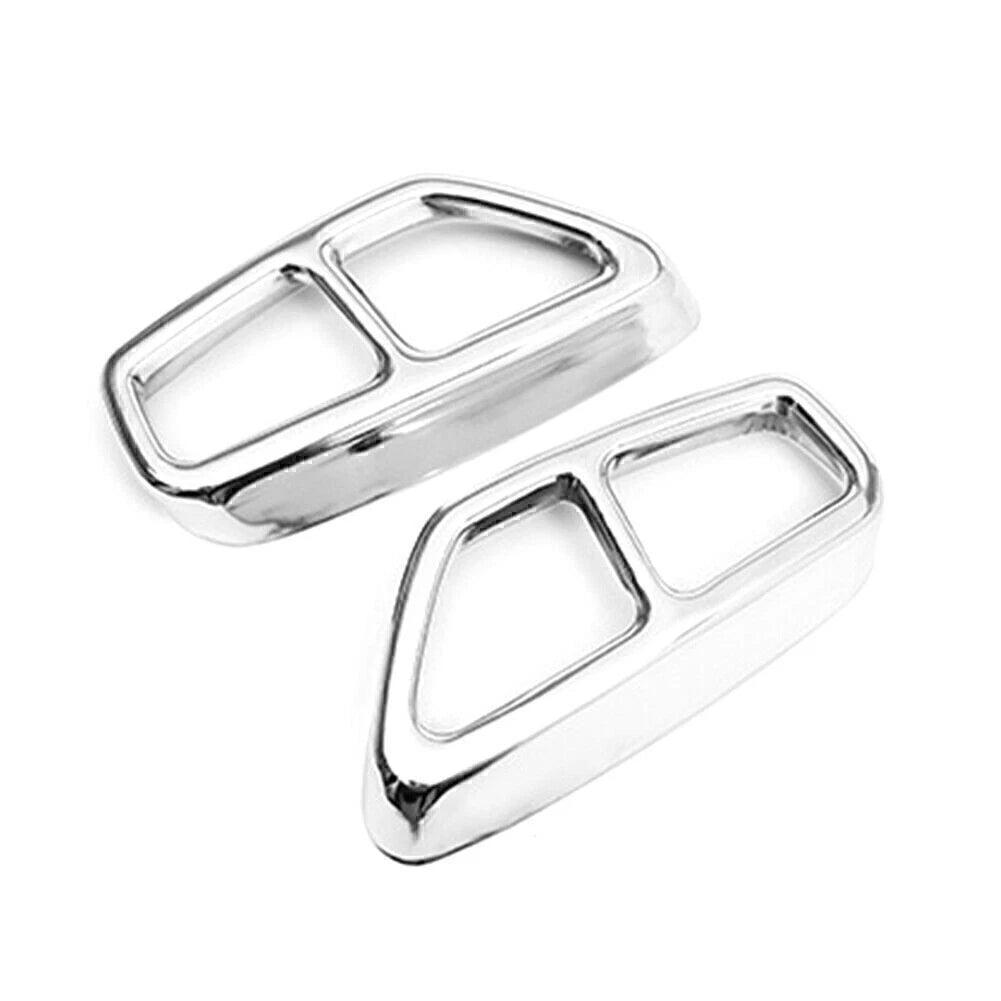 Exhaust Muffler Pipe Tip Tailpipe Trim Cover Chrome for BMW 5 Series (2017–2023)