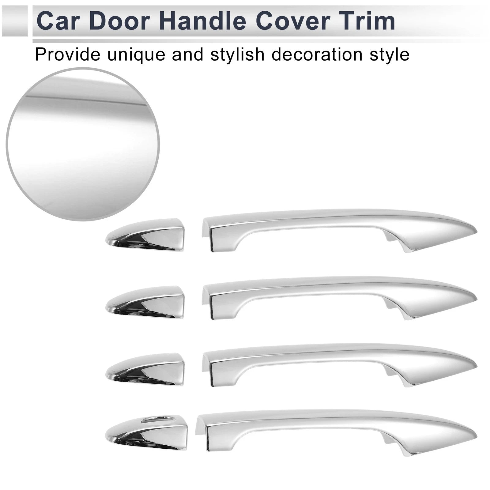 Tailgate Door Handle Cover Trim Replacement for Toyota Prius (2010–2015)