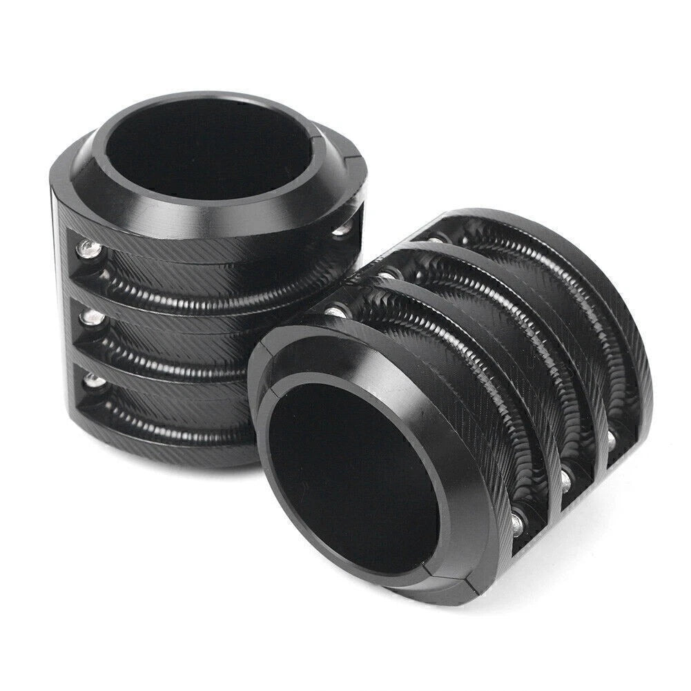 2X Front Fork Tube Shock Boot Slider Cover for BMW R 1200GS Adv (2013–2016)