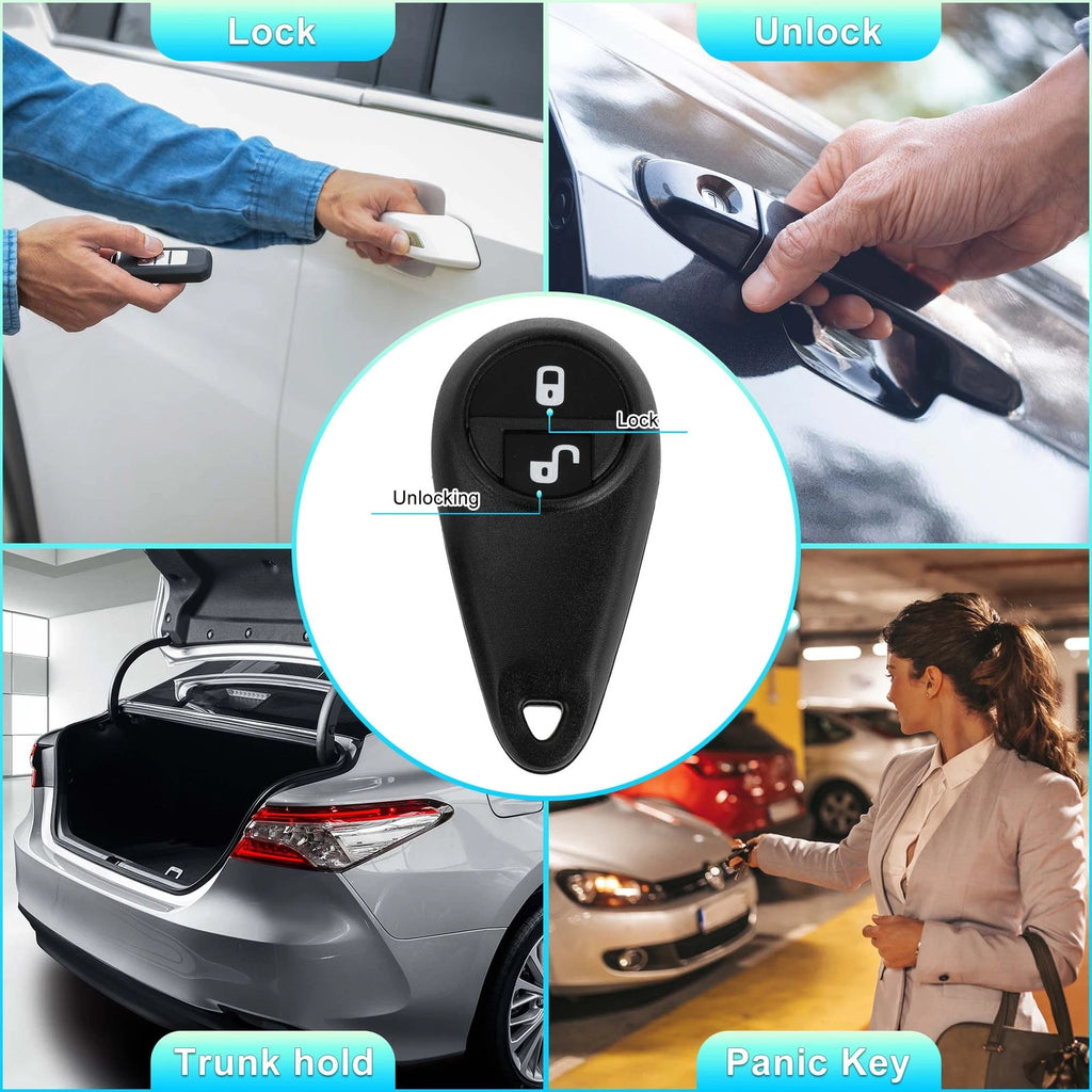 433MHz Keyless Entry Remote Start Key Fob for Subaru Forester (2014–2018)