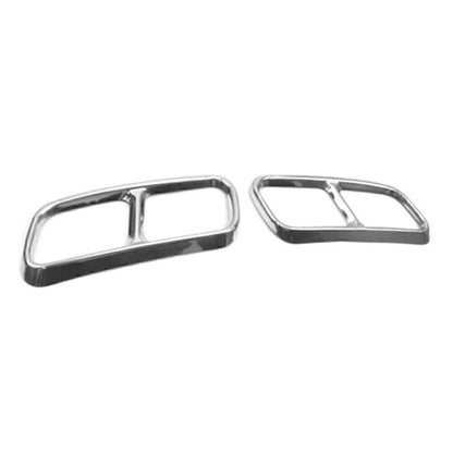 Rear Exhaust Muffler Tail Pipe Cover Trim for Audi Q7 (2016–2019)