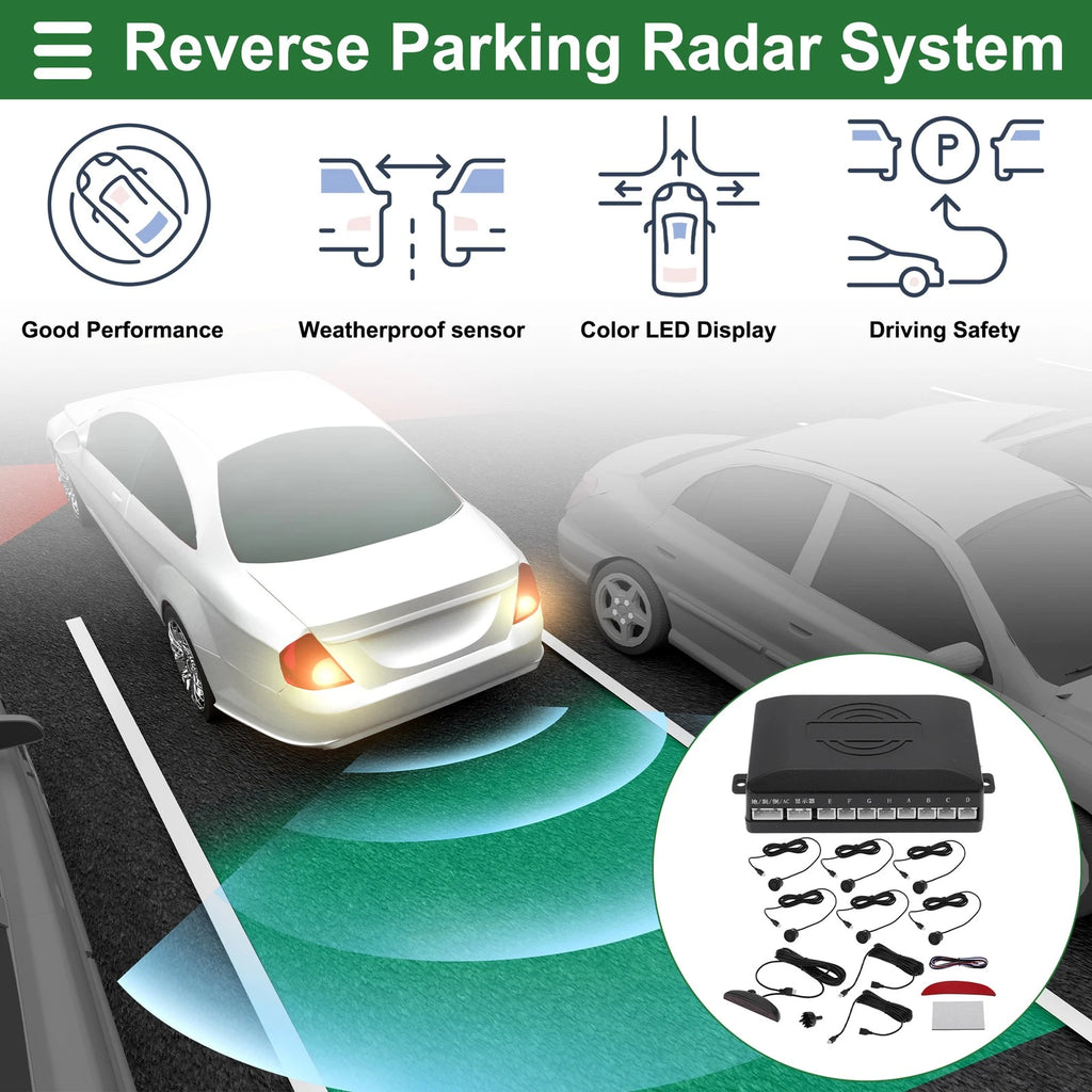 2X Reverse Parking Sensors for
