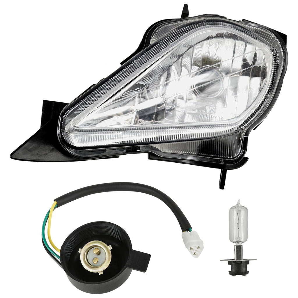 Right Headlight Assembly Replacement for Yamaha Wolverine 350 YFM350X (2006–2009)