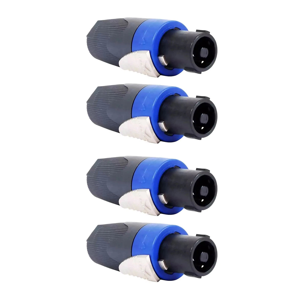 Set of 4 NL4FX Speaker Cable Plug Connectors for Audio Speakers