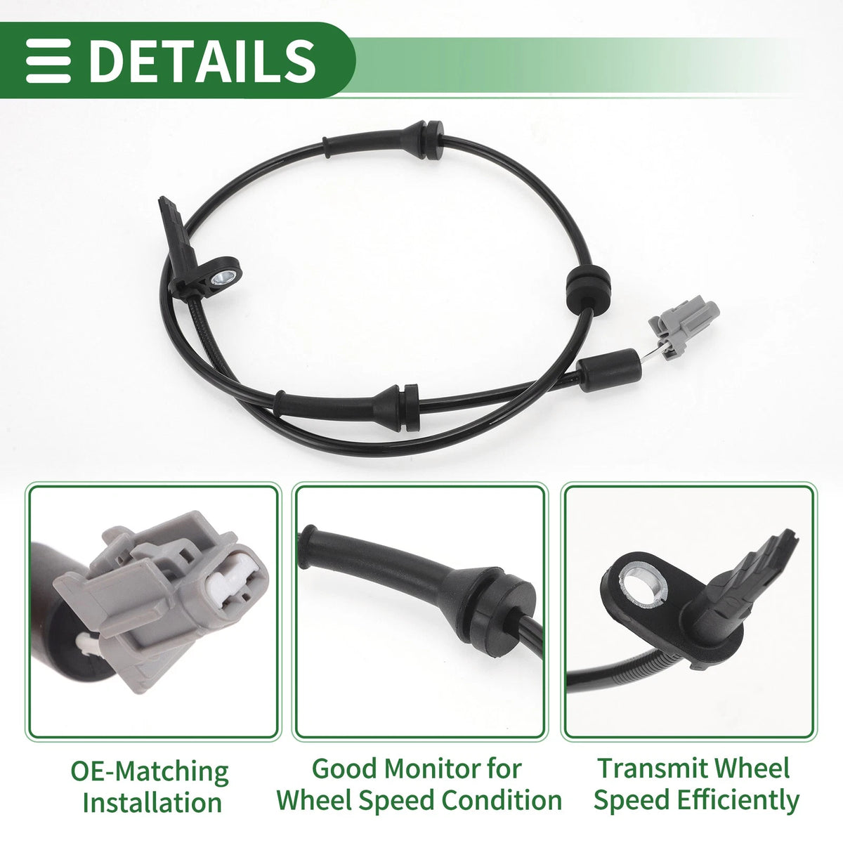 ABS Wheel Speed Sensor No. 47910JD000 for Nissan Qashqai (2007–2013)