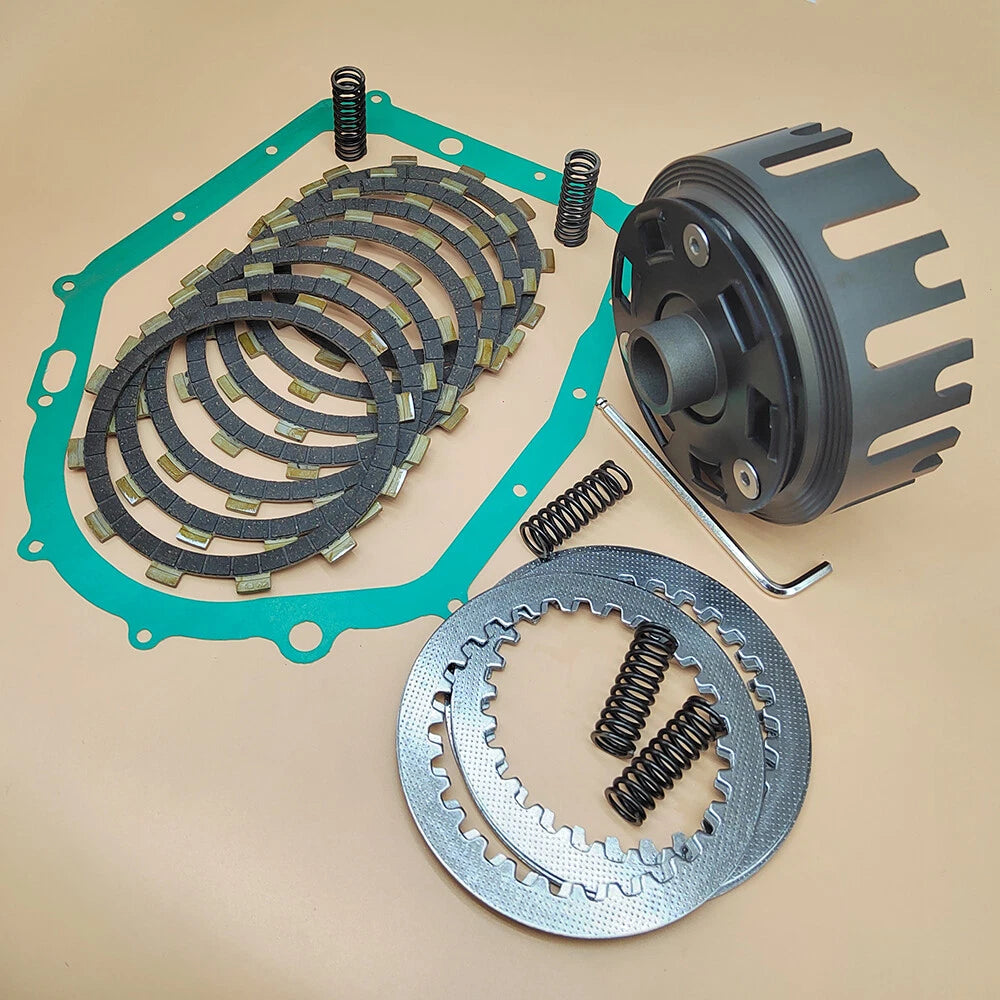 Clutch Kit & Billet CNC Clutch Basket for Yamaha Warrior 350 YFM350X (1987–2004)