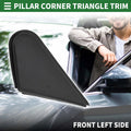 Front Left Pillar Corner Triangle Trim for Mitsubishi Lancer Evolution (2008–2015)