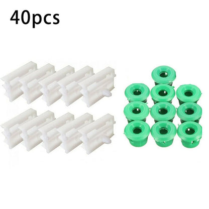 20pcs Panel White Side Skirt Trim Clips for BMW E36 E46 E90