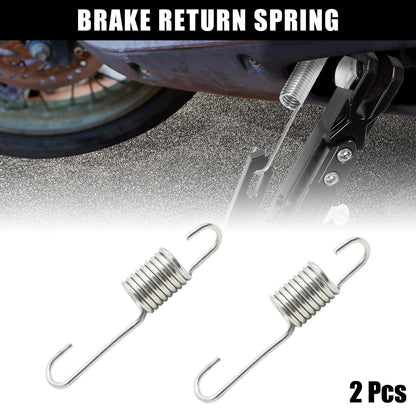 Brake Pedal Return Spring 2pc Metal for Honda CG125 (2007–2015)
