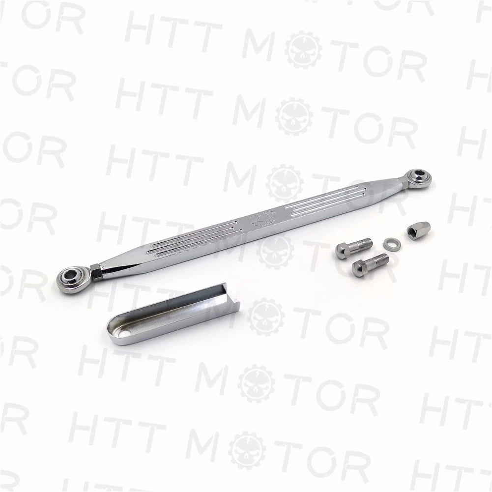 Custom Chrome Edge Cut Gear Shift Linkage for Harley Softail (2018–2023)