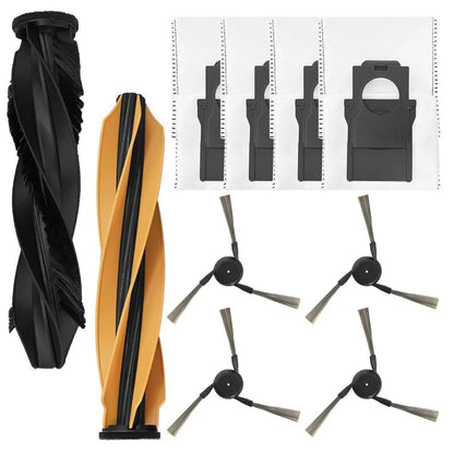Replacement Side Brush and Main Brush Kit for MOVA Z60 Ultra