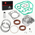 Engine Piston & Rings Gaskets Seals Kit for Yamaha Golf Cart G21-G28