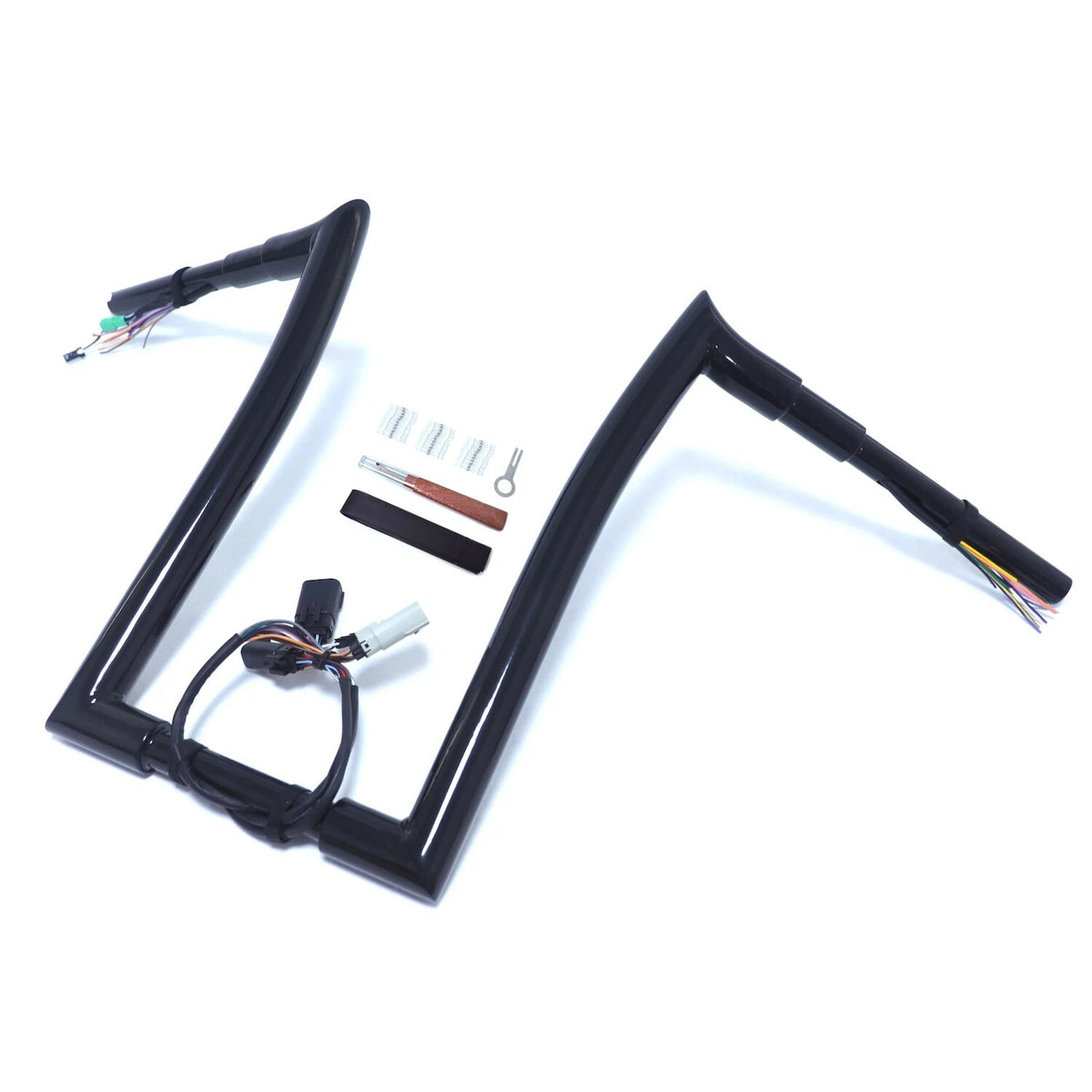 16" Black Prewired Handlebar for Harley Road Glide (2008–2013)