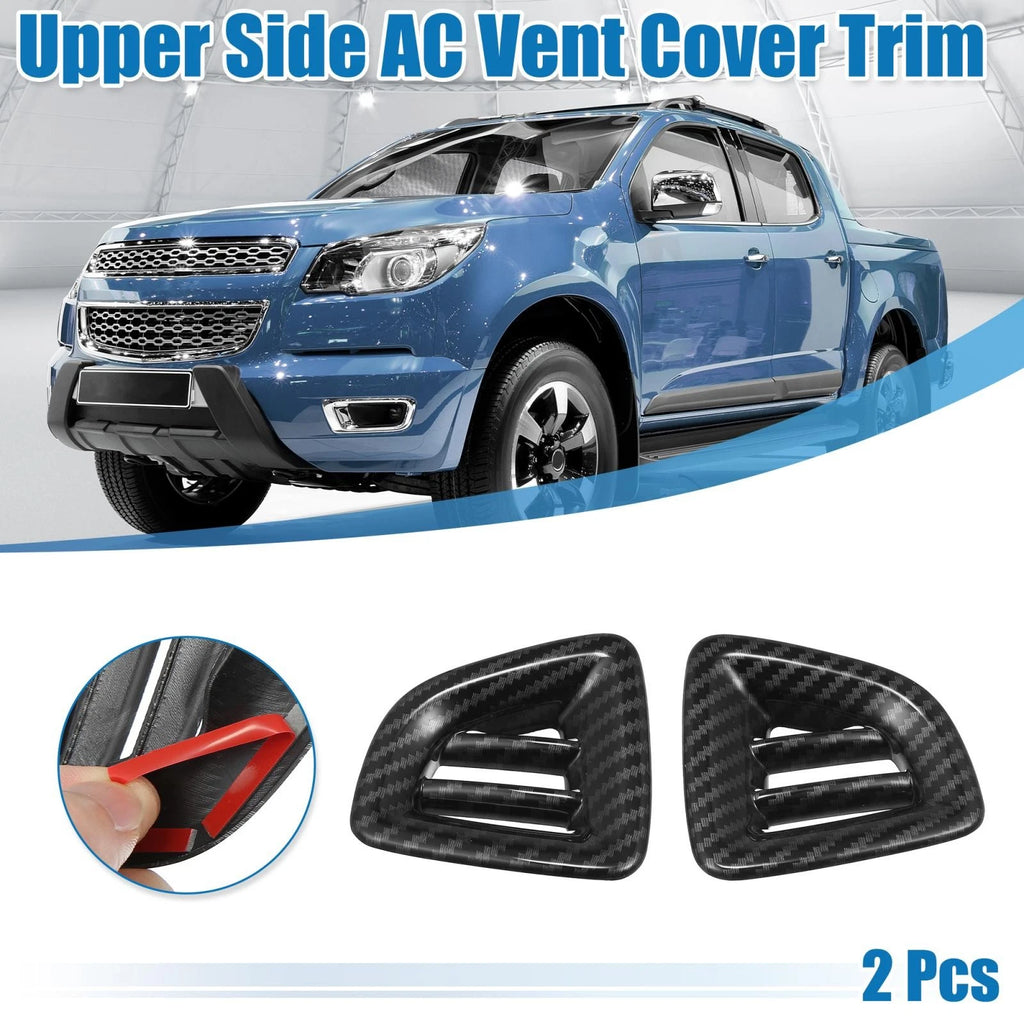 2PCS Dashboard Upper Side Air Vent Cover Replacement for Chevrolet Colorado (2015–2022)