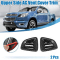 2PCS Dashboard Upper Side Air Vent Cover Replacement for Chevrolet Colorado (2015–2022)