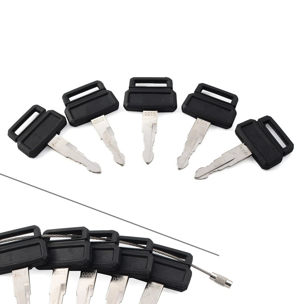 5x Key for Daewoo D300 Excavator Heavy Equipment