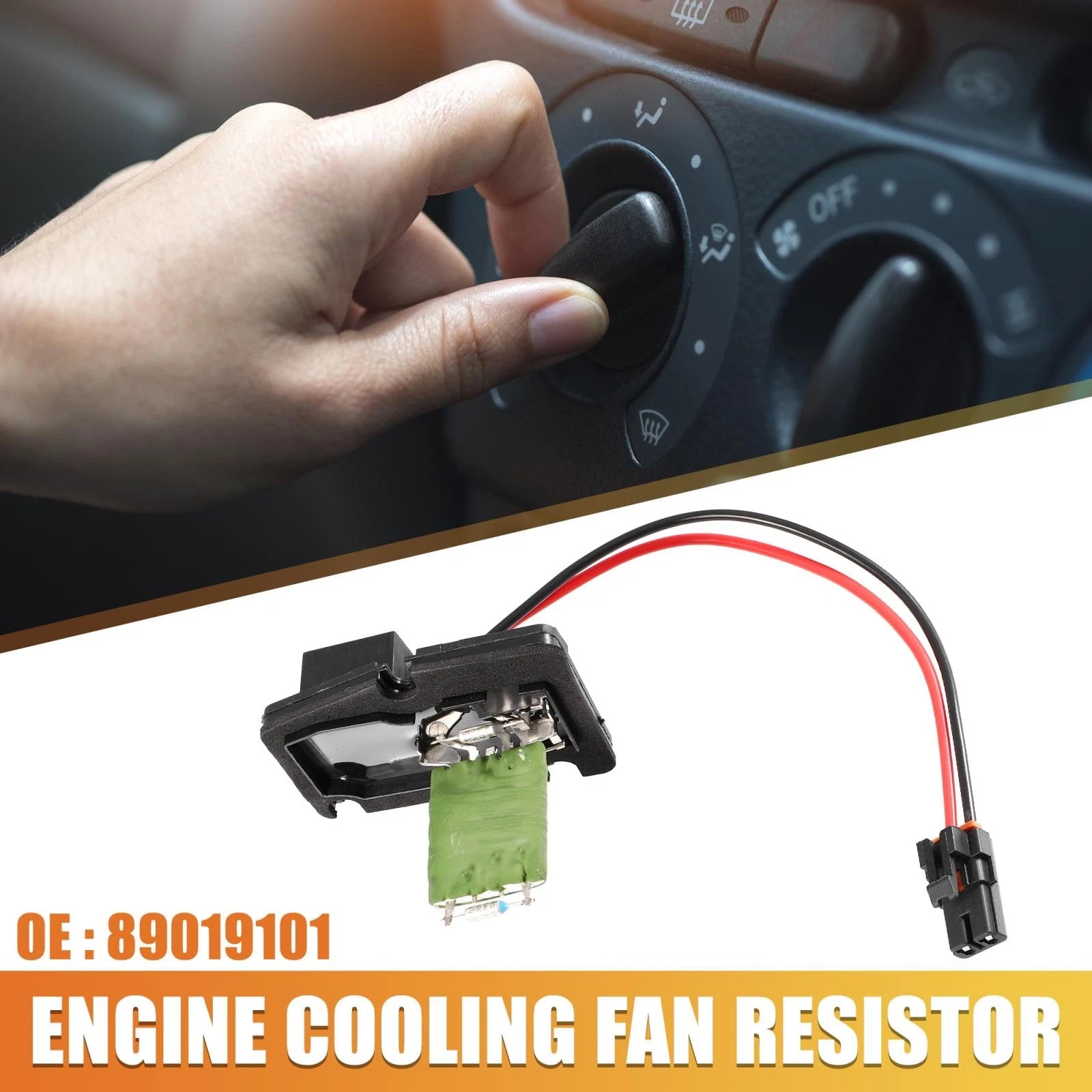 HVAC Fan Blower Motor Resistor Replacement for Buick Regal Chevrolet Impala (2005–2017)