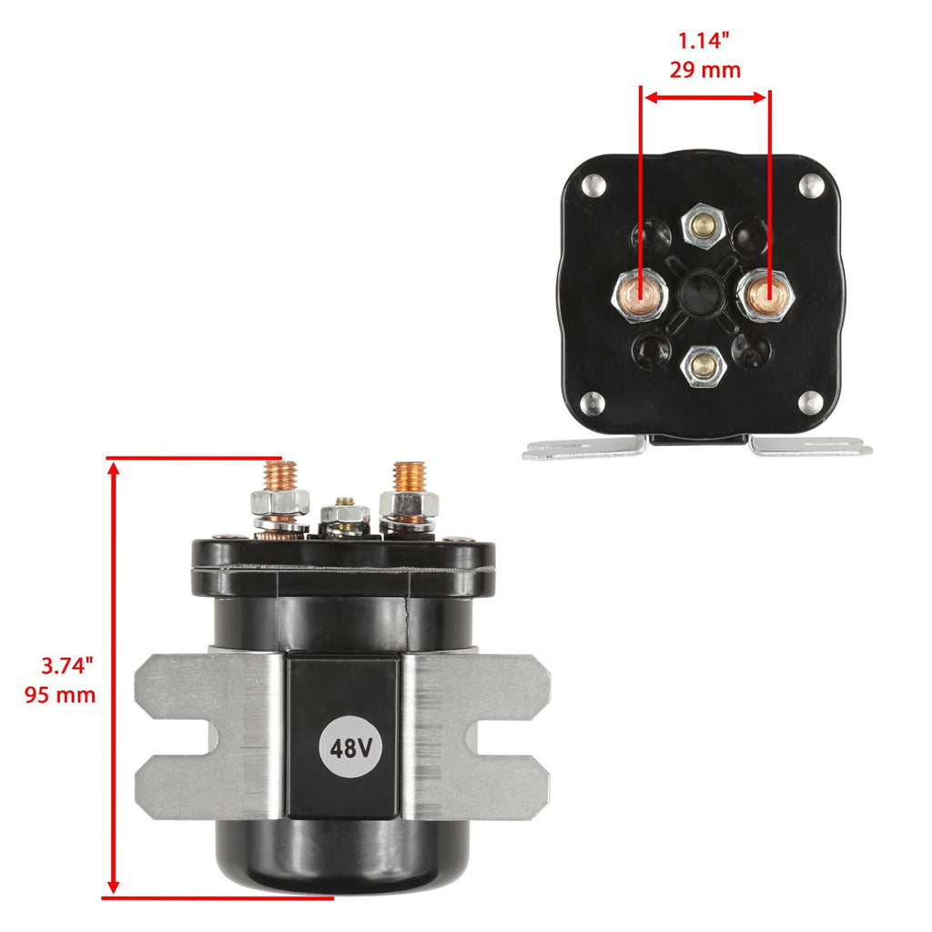 48V Starter Solenoid Replacement for Club Car and Yamaha (2000–2000)