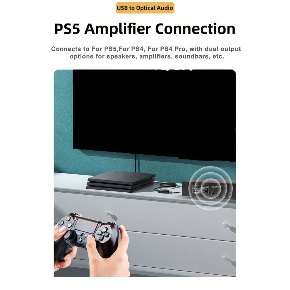 USB Audio Converter for Gaming Computers and Speakers (2010–2023)
