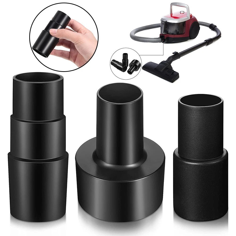 Vacuum Hose Adapter Kit for Multiple Sizes (2-1/2 to 1-1/4, 1-1/4 to 1-3/8)
