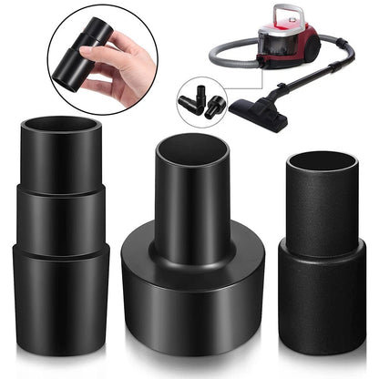 Vacuum Hose Adapter Kit for Multiple Sizes (2-1/2 to 1-1/4, 1-1/4 to 1-3/8)