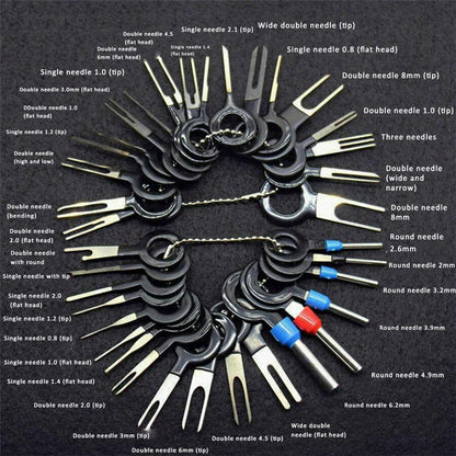 36x Electrical Wire Terminal Connector Pin Puller Tool for Motorcycle ATV