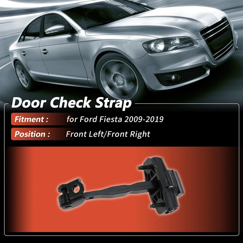 Door Check Strap Front Left Right Replacement for Ford Fiesta (2009–2019)