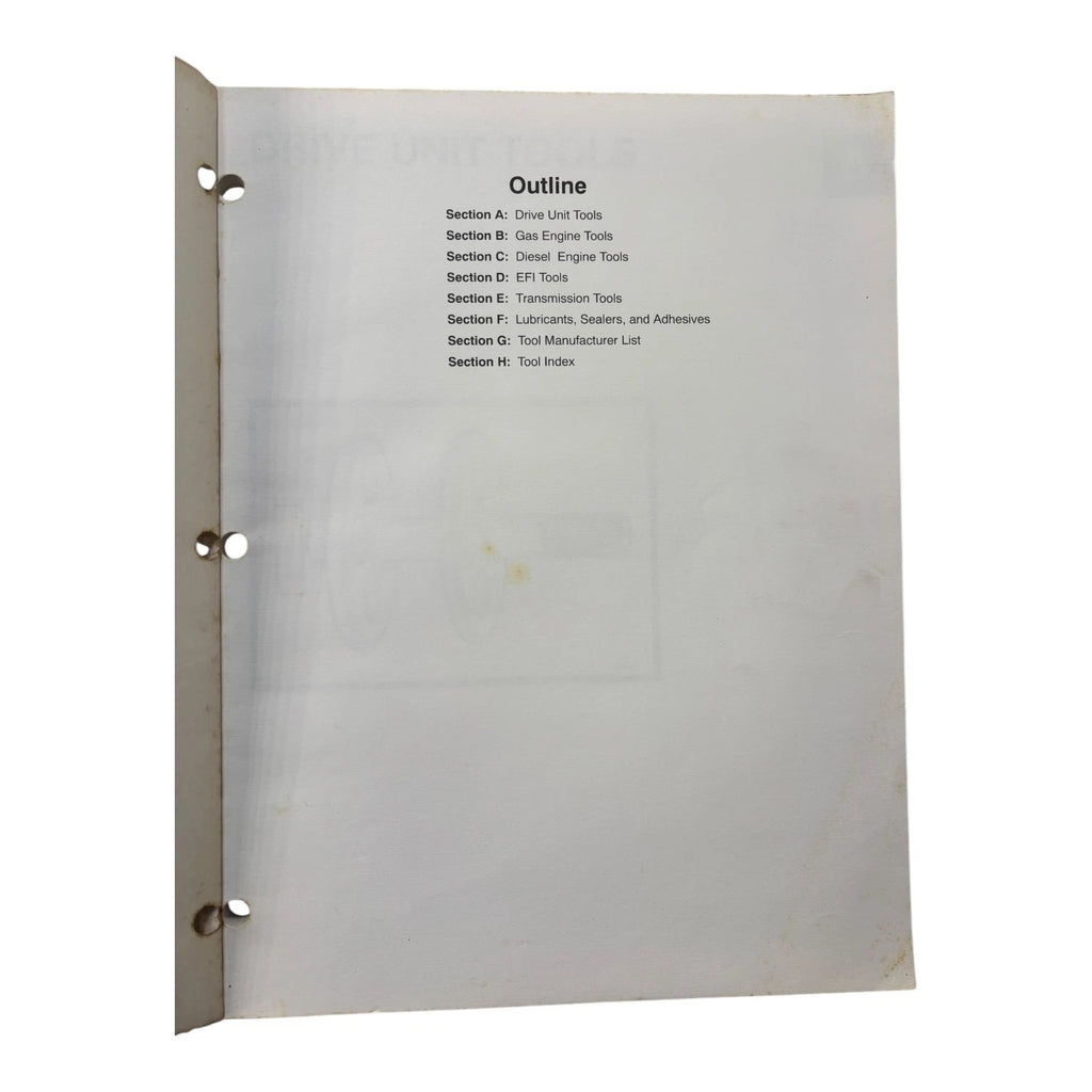 Drive Units Manual for Mercruiser 90-806737 (1994)