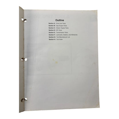 Drive Units Manual for Mercruiser 90-806737 (1994)