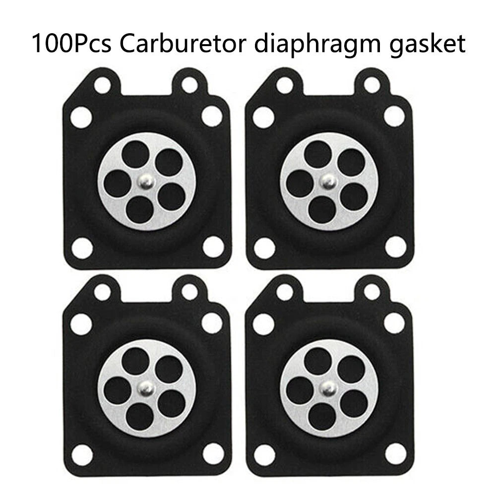 100Pcs Carburetor Metering Diaphragm for Lawn Mower (95-526, 95-526-9, 95-526-9-8)