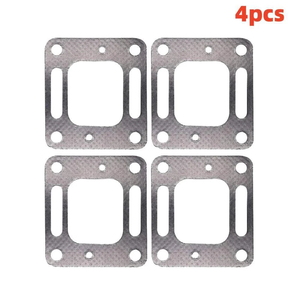 Set of 4 Exhaust Riser Elbow Manifold Gaskets for Mercruiser 4.3 5.0 5.7 350 27-863724
