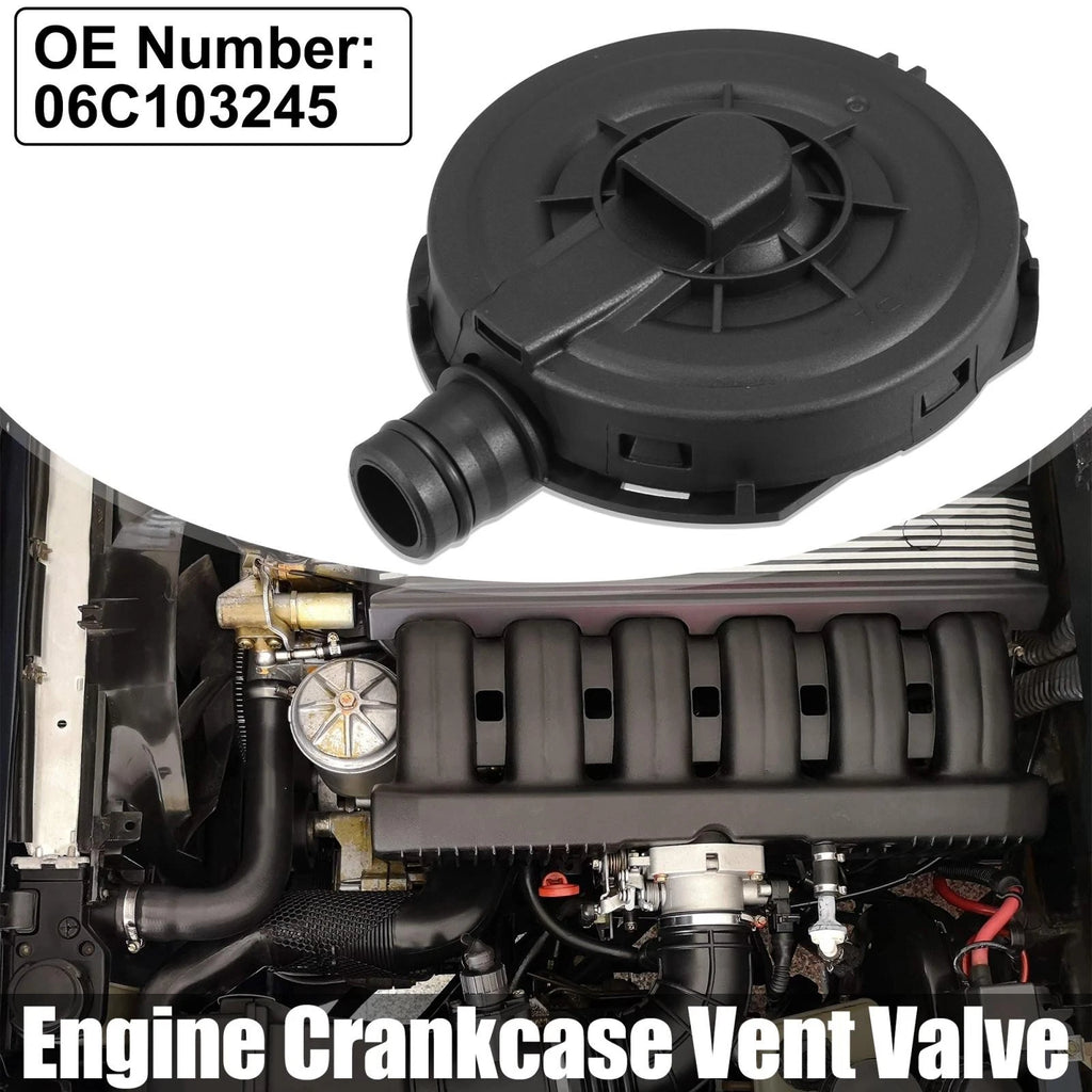 PVC Engine Crankcase Vent Valve Replacement for Audi A4 A6 A8 Quattro (2002–2008)