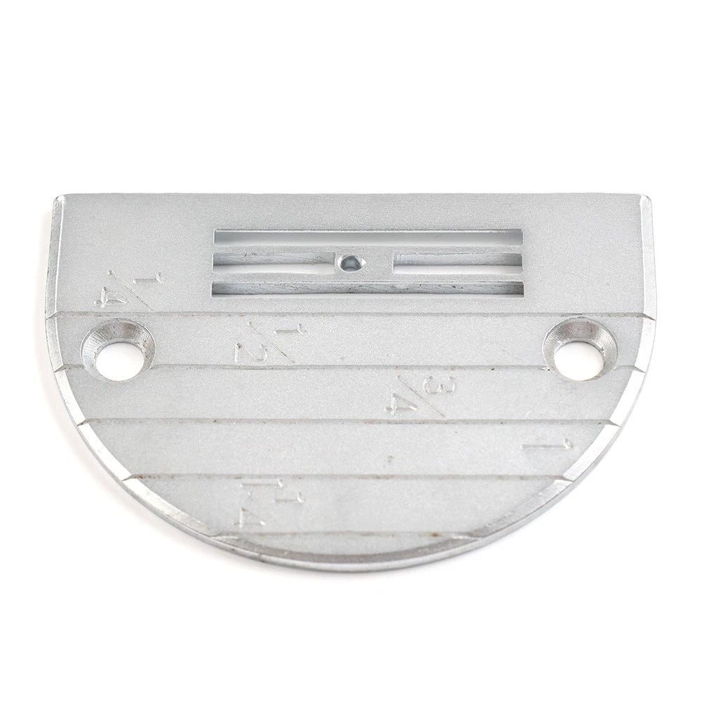 Needle Plate with Line Gauge for Industrial Single Needle Sewing Machine